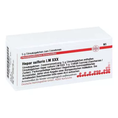 HEPAR SULFURIS LM XXX Globule, 5 g