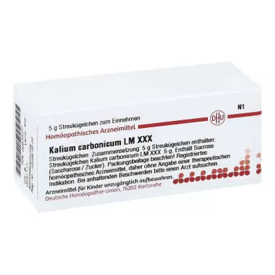 KALIUM CARBONICUM LM XXX Globule, 5 g KALIUM CARBONICUM LM XXX Globule, 5 g