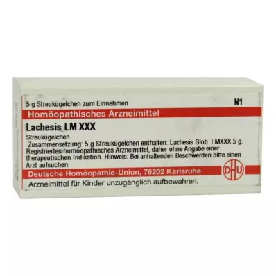 LACHESIS LM XXX Globule, 5 g LACHESIS LM XXX Globule, 5 g