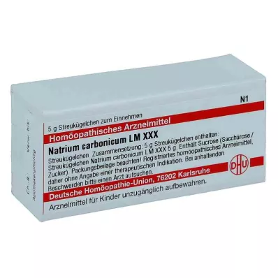 NATRIUM CARBONICUM LM XXX Globule, 5 g NATRIUM CARBONICUM LM XXX Globule, 5 g