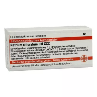 NATRIUM CHLORATUM LM XXX Globule, 5 g NATRIUM CHLORATUM LM XXX Globule, 5 g