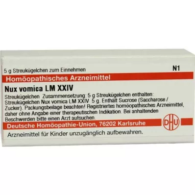 NUX VOMICA LM XXIV Globule, 5 g NUX VOMICA LM XXIV Globule, 5 g