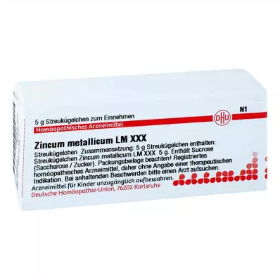 ZINCUM METALLICUM LM XXX Globule, 5 g ZINCUM METALLICUM LM XXX Globule, 5 g
