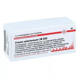 ZINCUM VALERIANICUM LM XXX Globule, 5 g
