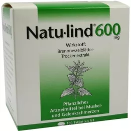 NATULIND 600 mg obložene tablete, 100 kosov