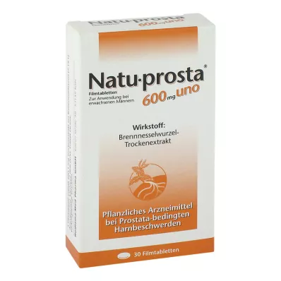 NATUPROSTA 600 mg uno filmsko obložene tablete, 30 kosov NATUPROSTA 600 mg uno filmsko obložene tablete, 30 kosov