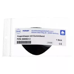 AUGENKLAPPE z gumijastim trakom, 1 kos