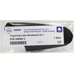 FINGERLING Usnjeni trak za zavezovanje velikosti 7, 1 kos