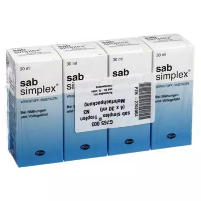 SAB simplex peroralna suspenzija, 4X30 ml SAB simplex peroralna suspenzija, 4X30 ml