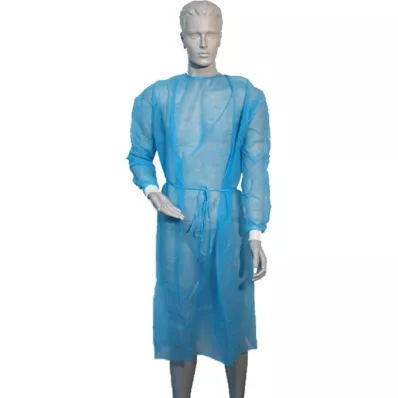 BESUCHERKITTEL pletene manšete za zavezovanje 120x144 cm modre barve, 10 kosov