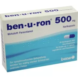 BEN-U-RON 500 mg kapsule, 20 kosov