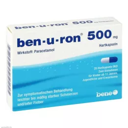 BEN-U-RON 500 mg kapsule, 20 kosov