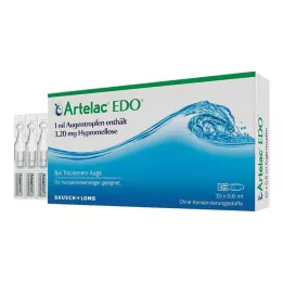 ARTELAC EDO Kapljice za oči, 10X0,6 ml