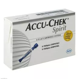 ACCU-CHEK Sistem ampul Spirit 3,15 ml, 5 kosov