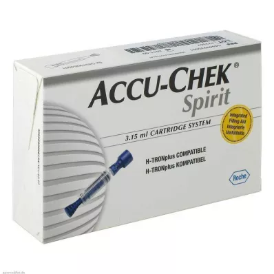 ACCU-CHEK Sistem ampul Spirit 3,15 ml, 5 kosov