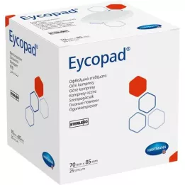 EYCOPAD Obkladki za oči 70x85 mm, sterilni, 25 kosov