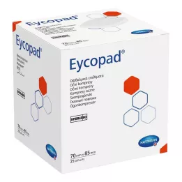 EYCOPAD Obkladki za oči 70x85 mm, sterilni, 25 kosov