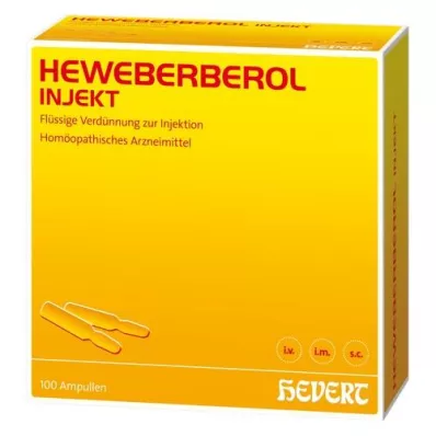 HEWEBERBEROL ampule za injiciranje, 100 kosov