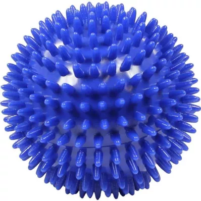 MASSAGEBALL Ježkova žoga 10 cm modra, 1 kos