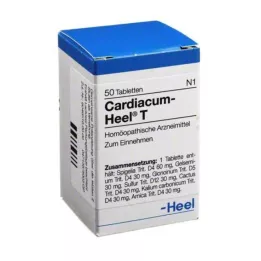 CARDIACUM Tablete Heel T, 50 kosov