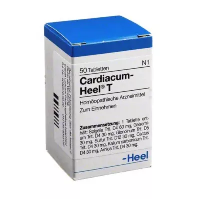 CARDIACUM Tablete Heel T, 50 kosov