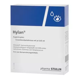 HYLAN 0,65 ml kapljice za oči, 120 kosov
