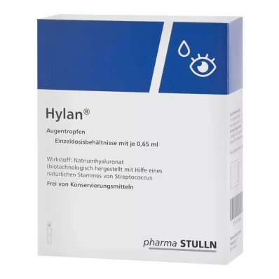 HYLAN 0,65 ml kapljice za oči, 120 kosov HYLAN 0,65 ml kapljice za oči, 120 kosov
