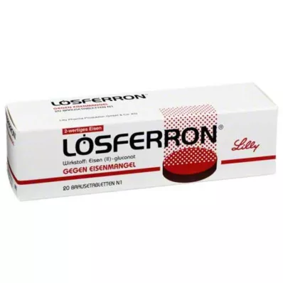 LÖSFERRON Šumeče tablete, 20 kosov