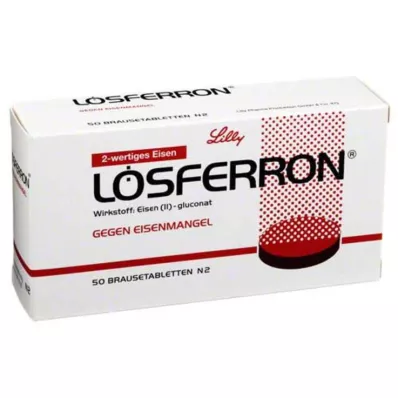 LÖSFERRON Šumeče tablete, 50 kosov