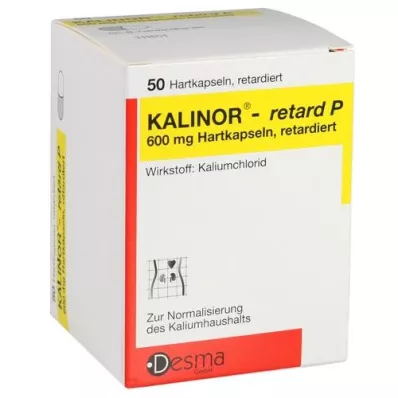 KALINOR retard P 600 mg trde kapsule, 50 kosov