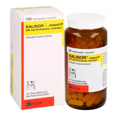 KALINOR retard P 600 mg trde kapsule, 100 kosov KALINOR retard P 600 mg trde kapsule, 100 kosov