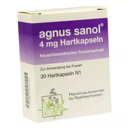 AGNUS SANOL Trde kapsule, 30 kosov