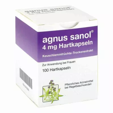 AGNUS SANOL Trde kapsule, 100 kosov