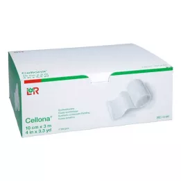 CELLONA Sintetična bombažna vata 10 cmx3 m, 4 kosi