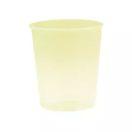 EINNEHMEGLAS Plastika 30 ml, rumena, 10 kosov