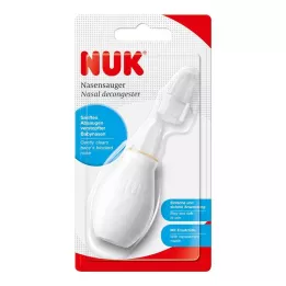 NUK Nosni aspirator velikosti 1, bela škatla, 1 kos