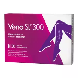 VENO SL 300 trdih kapsul, 50 kosov