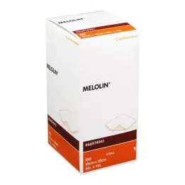 MELOLIN Obloge za rane 10x10 cm, sterilne, 100 kosov