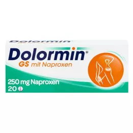 DOLORMIN GS s tabletami naproksena, 20 kosov