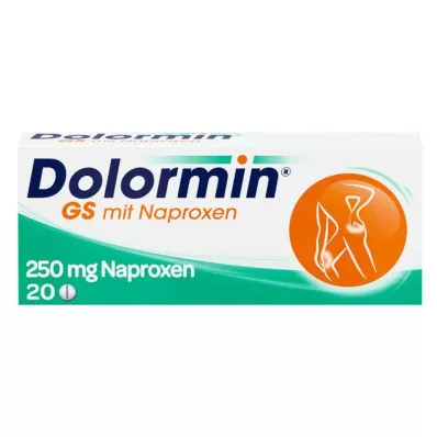 DOLORMIN GS s tabletami naproksena, 20 kosov DOLORMIN GS s tabletami naproksena, 20 kosov