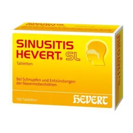 SINUSITIS HEVERT SL Tablete, 100 kosov