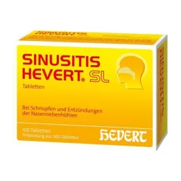 SINUSITIS HEVERT SL Tablete, 300 kosov