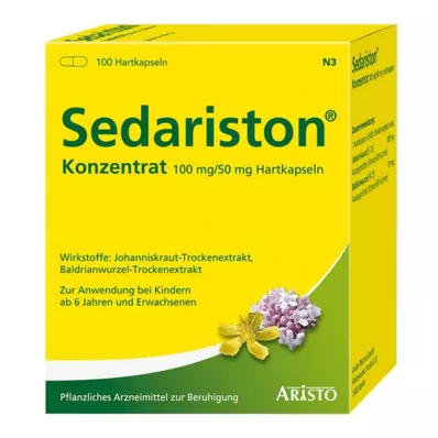 SEDARISTON Koncentrat trde kapsule, 100 kosov