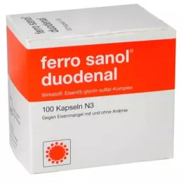 FERRO SANOL duodenalna Hartkaps.m.msr.überz.Pell., 100 kosov