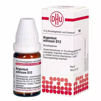 ARGENTUM NITRICUM D 12 kroglic, 10 g ARGENTUM NITRICUM D 12 kroglic, 10 g