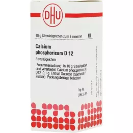 CALCIUM PHOSPHORICUM D 12 kroglic, 10 g