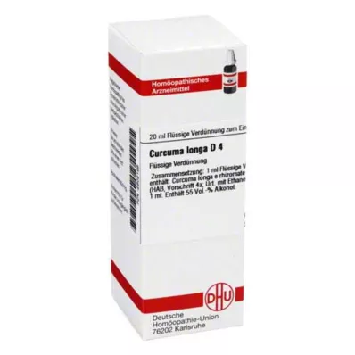 CURCUMA LONGA Raztopina D 4, 20 ml