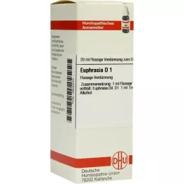 EUPHRASIA D 1 razredčitev, 20 ml