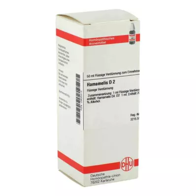 HAMAMELIS Raztopina D 2, 50 ml HAMAMELIS Raztopina D 2, 50 ml