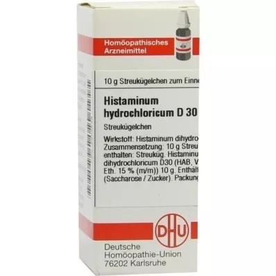 HISTAMINUM hydrochloricum D 30 globul, 10 g